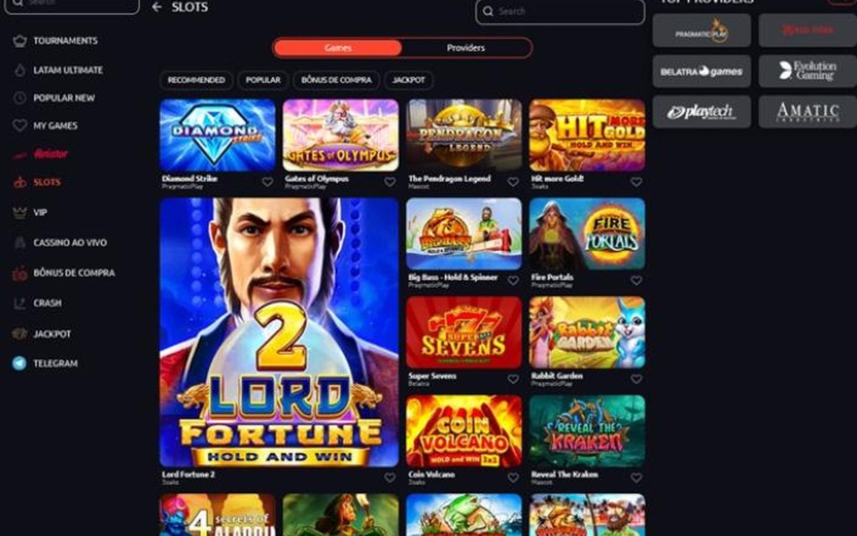 The DiceBet game lobby